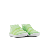 Snuggies Mesh Kid Green Sole White - Snuggies