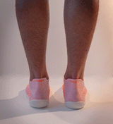 Snuggies Mesh Men Orange Sole White - Snuggies