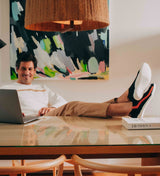 Snuggies Stripe Men Orange Sole Orange - Snuggies