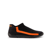 Snuggies Stripe Men Orange Sole Black - Snuggies