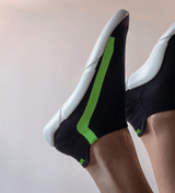 Snuggies Stripe Men Green Sole White - Snuggies