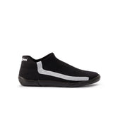 Snuggies Stripe Men White Sole Black - Snuggies