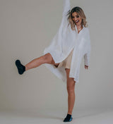 Snuggies Stripe Women Blue Sole Black - Snuggies