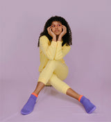 Snuggies Fresh Women Purple Sole Purple - Snuggies