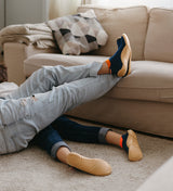 Snuggies Fresh Men Blue Sole Beige - Snuggies