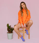 Snuggies Fresh Women Purple Sole Beige - Snuggies