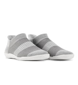 Snuggies Mesh kid Grey Sole White - Snuggies