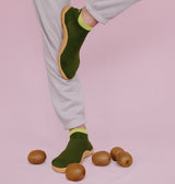 Snuggies Fresh Men Green Sole Beige - Snuggies