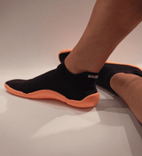 Snuggies Basic Women Black Sole Orange - Snuggies