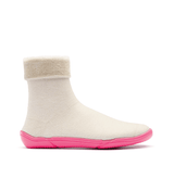 snuggies shoes beige and pink women