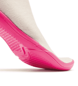 calçado leve, sola bio antiderrapante rosa