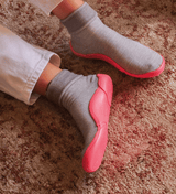 Snuggies Women Cozy Grey Sole Pink