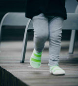 Snuggies Mesh Kid Green Sole White - Snuggies