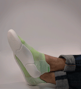Snuggies Mesh Men Green Sole White - Snuggies
