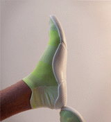 Snuggies Mesh Men Yellow Sole White - Snuggies