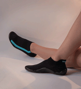 Snuggies Stripe Women Blue Sole Black - Snuggies