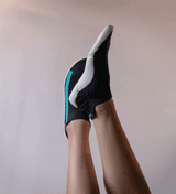 Snuggies Stripe Women Blue Sole White - Snuggies