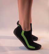 Snuggies Stripe Women Green Sole Black - Snuggies