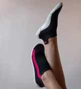 Snuggies Stripe Women Pink Sole White - Snuggies