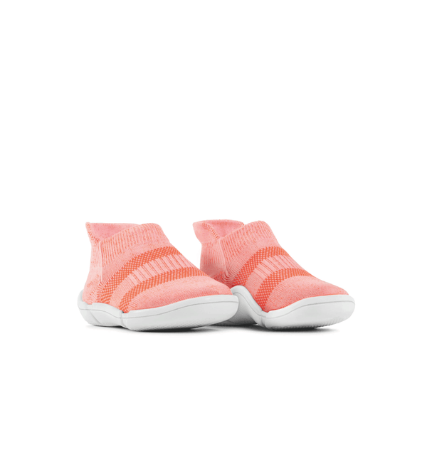 Snuggies Mesh Kid Orange Sole White - Snuggies